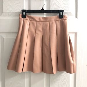 Aritzia pink skirt